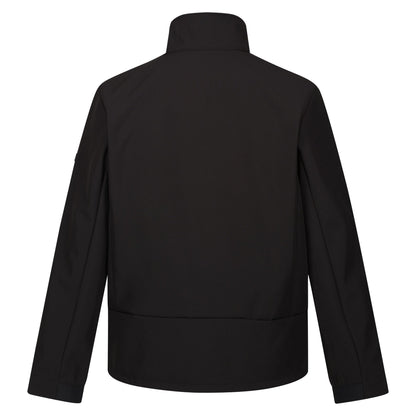 Black - Back - Regatta Mens Dendrick Soft Shell Jacket