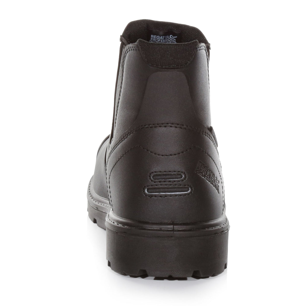 Black - Back - Regatta Professional Mens Waterproof Action Leather Dealer Boots
