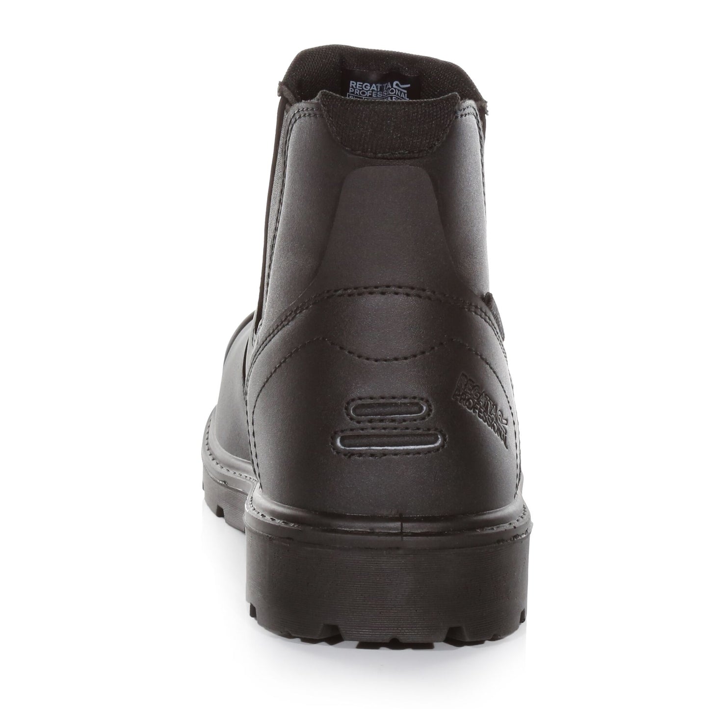 Black - Back - Regatta Professional Mens Waterproof Action Leather Dealer Boots