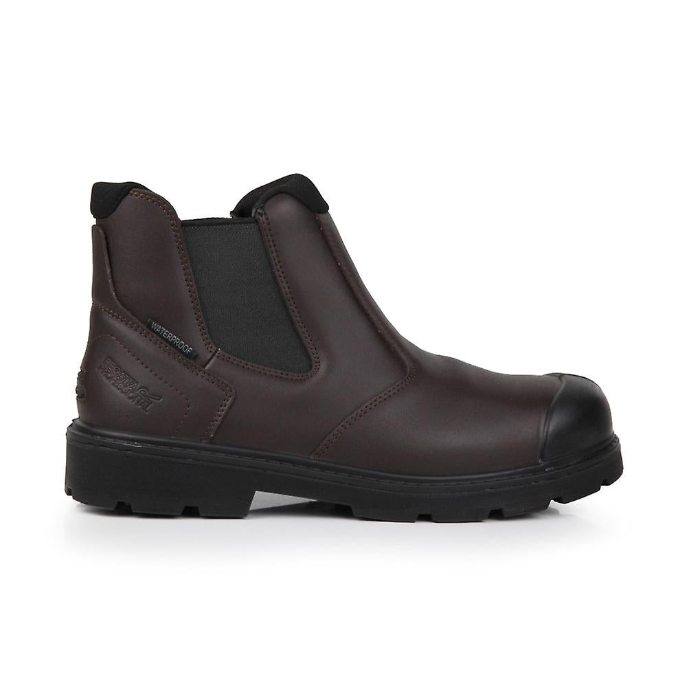 Peat - Lifestyle - Regatta Professional Mens Waterproof Action Leather Dealer Boots