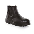 Black - Front - Regatta Professional Mens Waterproof Action Leather Dealer Boots
