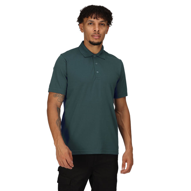 Dark Green - Side - Regatta Professional Mens Short-Sleeved Polo Shirt