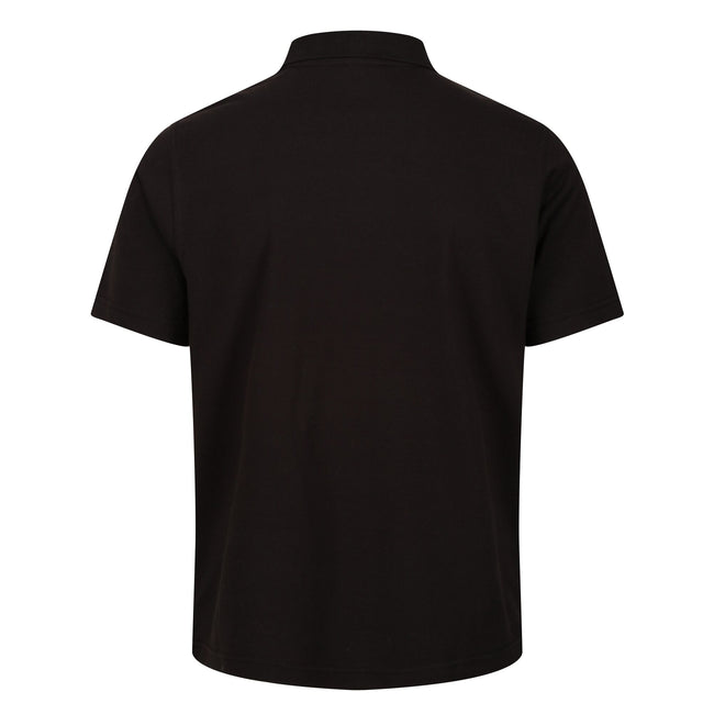 Black - Back - Regatta Professional Mens Short-Sleeved Polo Shirt