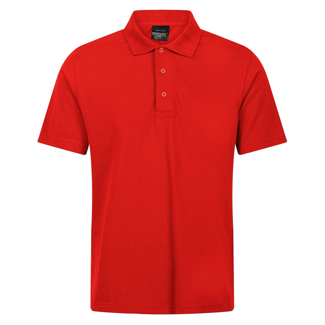 Classic Red - Front - Regatta Professional Mens Short-Sleeved Polo Shirt