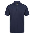 Navy - Front - Regatta Professional Mens Short-Sleeved Polo Shirt