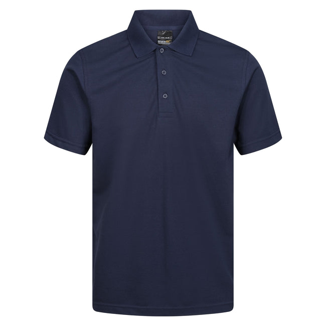 Navy - Front - Regatta Professional Mens Short-Sleeved Polo Shirt