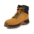 Honey-Black - Pack Shot - Regatta Mens Grindstone Nubuck Boots