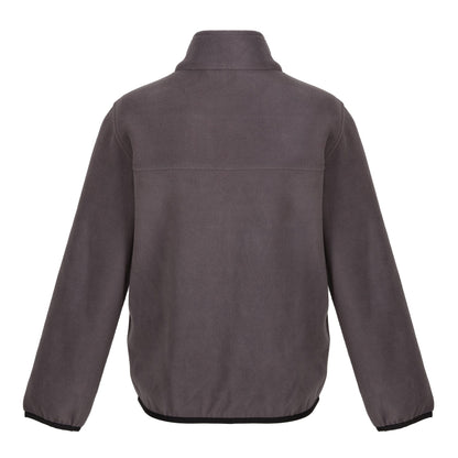 Seal Grey - Back - Regatta Professional Childrens-Kids Microfleece Full Zip Fleece Jacket