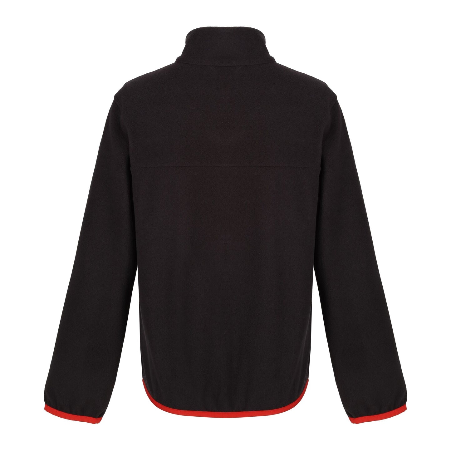 Black - Back - Regatta Professional Childrens-Kids Microfleece Full Zip Fleece Jacket