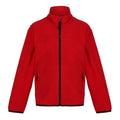 Classic Red - Front - Regatta Professional Childrens-Kids Microfleece Full Zip Fleece Jacket