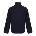 Navy - Back - Regatta Childrens-Kids Microfleece Full Zip Fleece Jacket