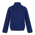 New Royal - Front - Regatta Childrens-Kids Microfleece Full Zip Fleece Jacket