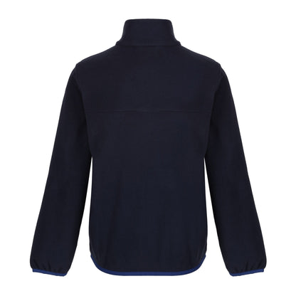 Navy - Back - Regatta Professional Childrens-Kids Microfleece Full Zip Fleece Jacket