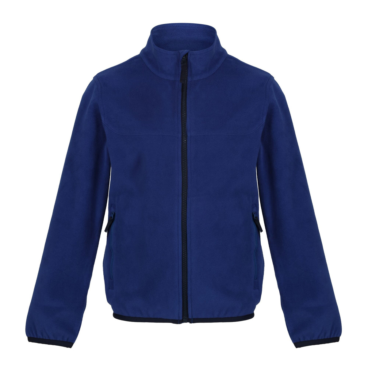 New Royal - Front - Regatta Professional Childrens-Kids Microfleece Full Zip Fleece Jacket