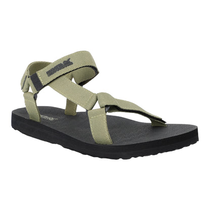 Nephrite Green-Black - Front - Regatta Mens Vendeavour Sandals