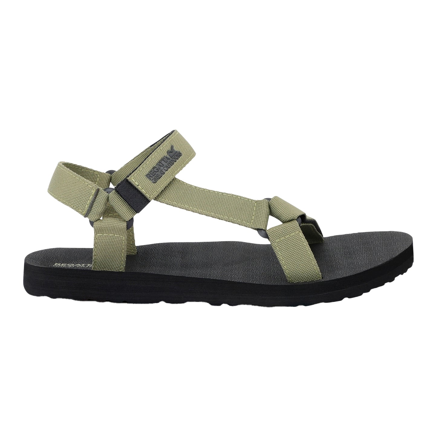 Nephrite Green-Black - Lifestyle - Regatta Mens Vendeavour Sandals