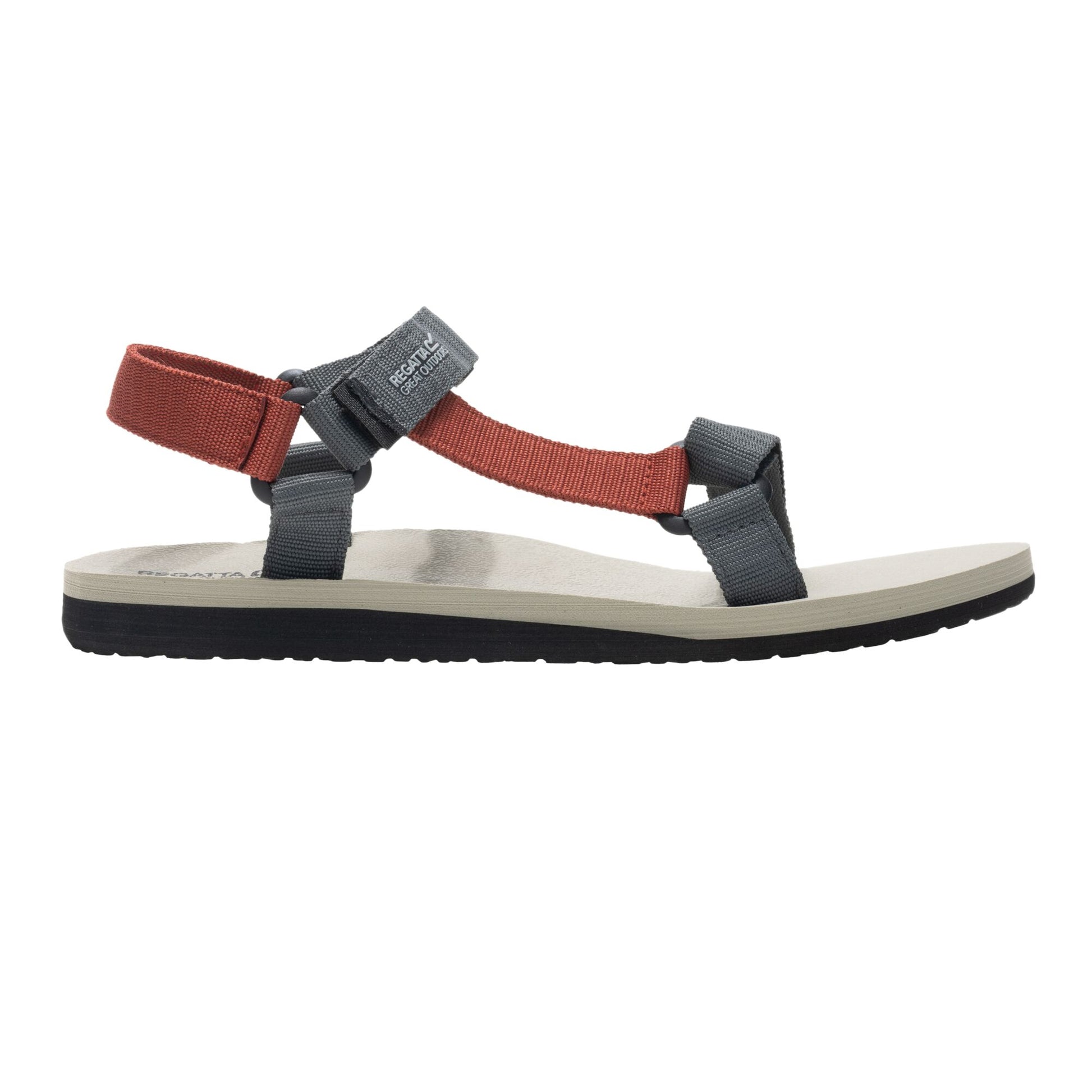 Dark Storm-Brick - Lifestyle - Regatta Mens Vendeavour Sandals