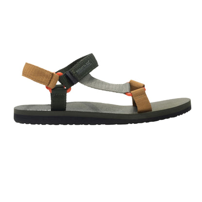 Dark Khaki-Wood Brown - Lifestyle - Regatta Mens Vendeavour Sandals