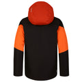 Black-Puffins Orange - Back - Dare 2B Childrens-Kids Slush Ski Jacket