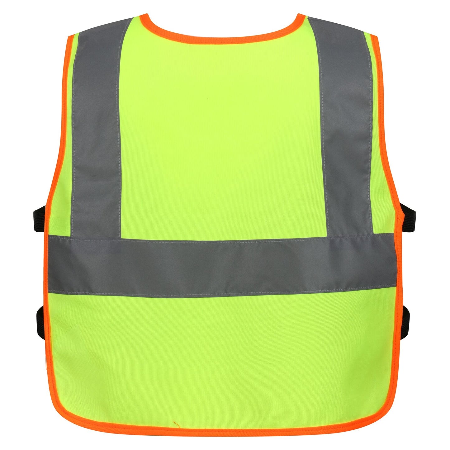 Fluro Yellow - Back - Regatta Professional Childrens-Kids Hi-Vis Tabard