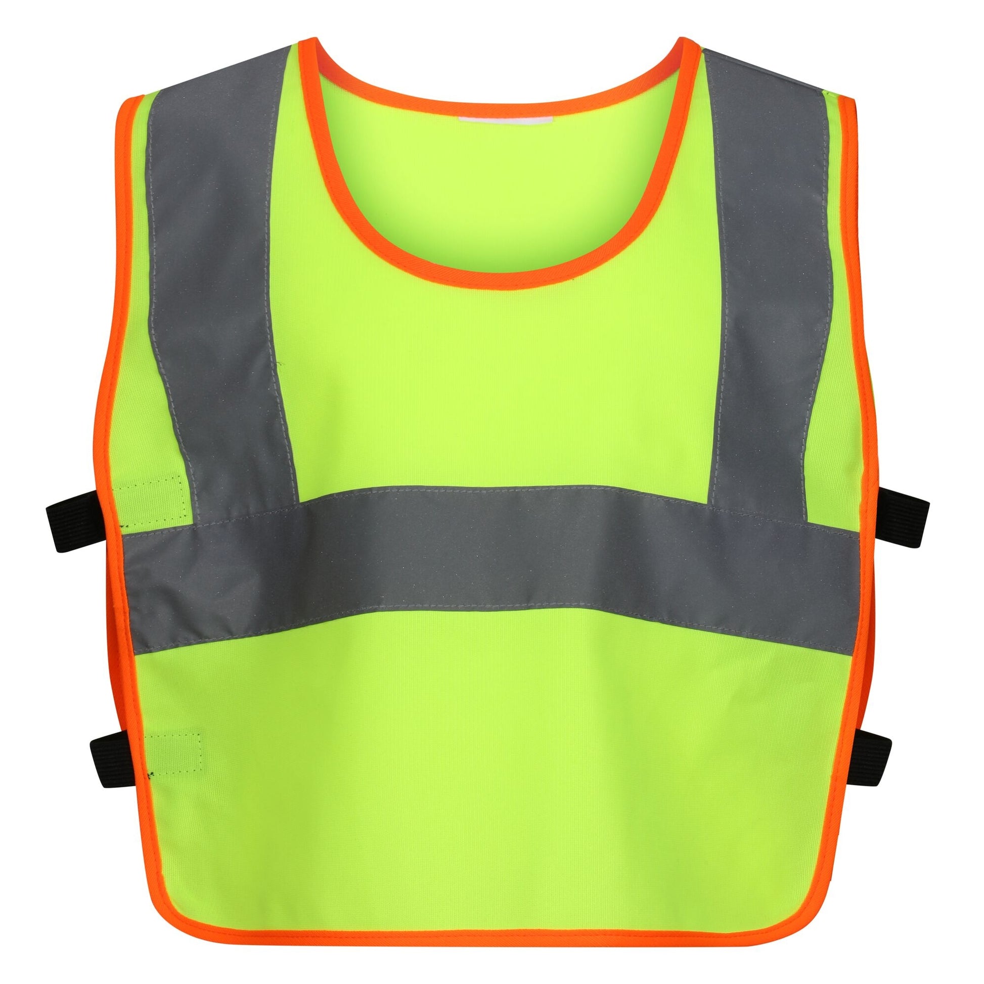 Fluro Yellow - Front - Regatta Professional Childrens-Kids Hi-Vis Tabard