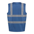 Navy - Back - Regatta Professional Unisex Adult Hi-Vis Vest