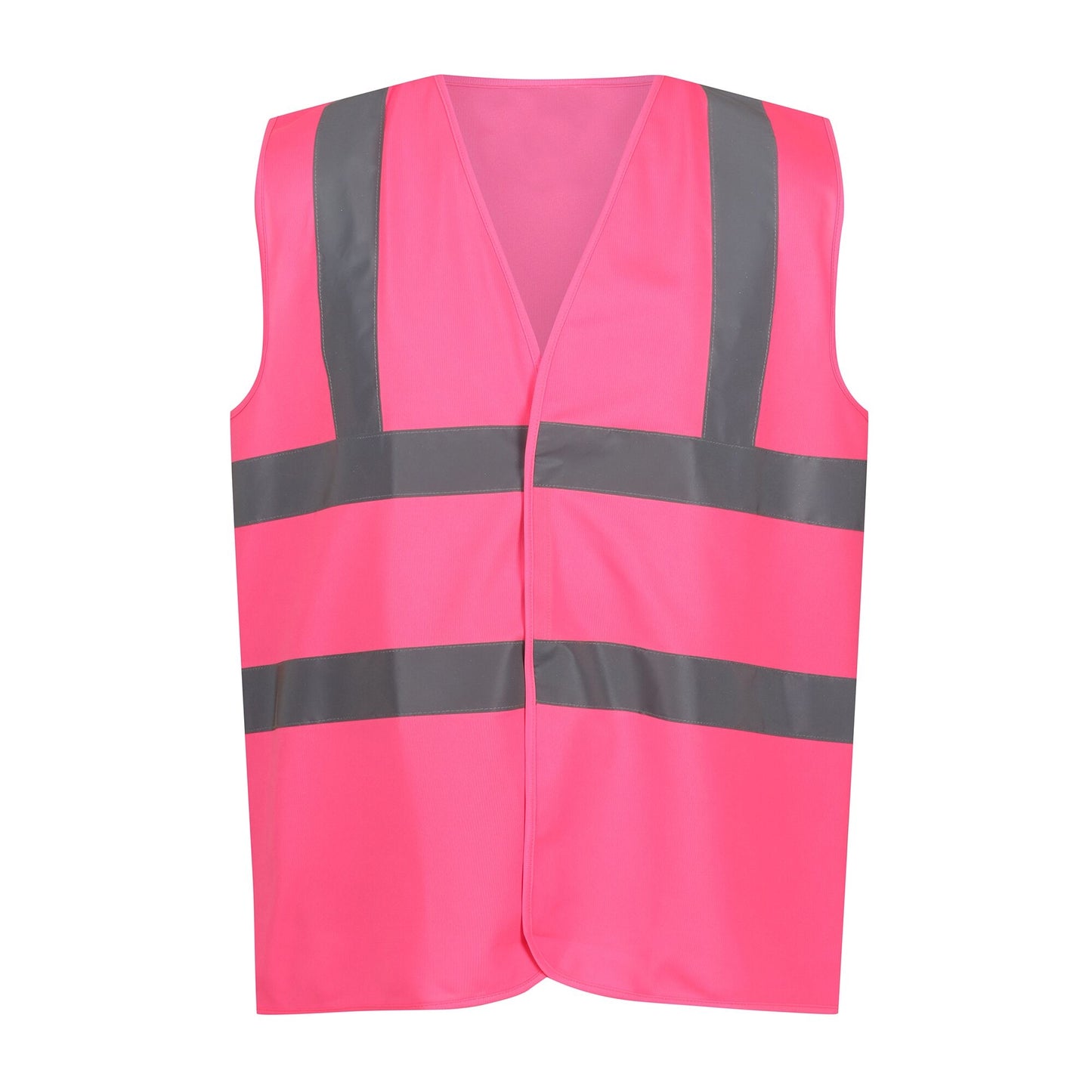 Pink - Front - Regatta Professional Unisex Adult Hi-Vis Vest