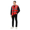 True Red - Side - Regatta Professional Unisex Adult Hi-Vis Vest