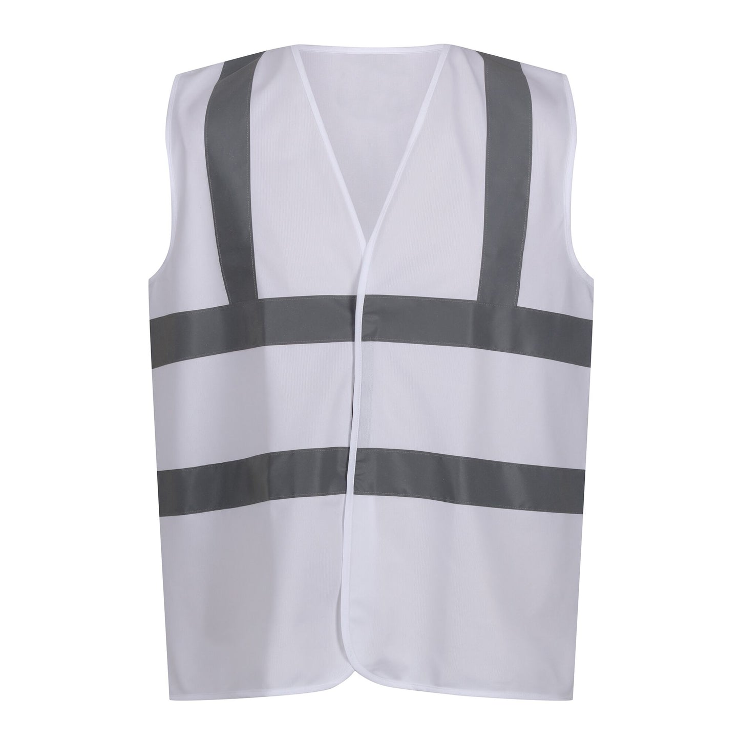 White - Front - Regatta Professional Unisex Adult Hi-Vis Vest