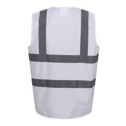 White - Back - Regatta Professional Unisex Adult Hi-Vis Vest