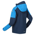 Blue Wing-Indigo - Lifestyle - Regatta Childrens-Kids Highton IV Waterproof Jacket