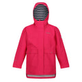 Pink Potion - Front - Regatta Girls Baybella Breathable Waterproof Jacket