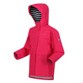 Pink Potion - Side - Regatta Girls Baybella Breathable Waterproof Jacket