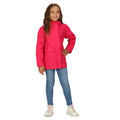 Pink Potion - Pack Shot - Regatta Girls Baybella Breathable Waterproof Jacket