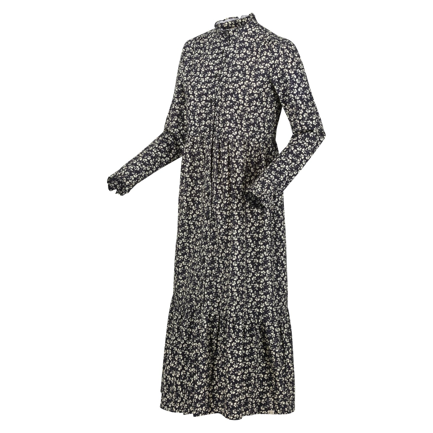 Black - Side - Regatta Womens-Ladies Orla Kiely Parsley Midi Dress