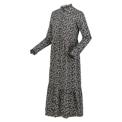 Black - Side - Regatta Womens-Ladies Orla Kiely Parsley Midi Dress
