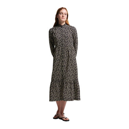 Black - Lifestyle - Regatta Womens-Ladies Orla Kiely Parsley Midi Dress
