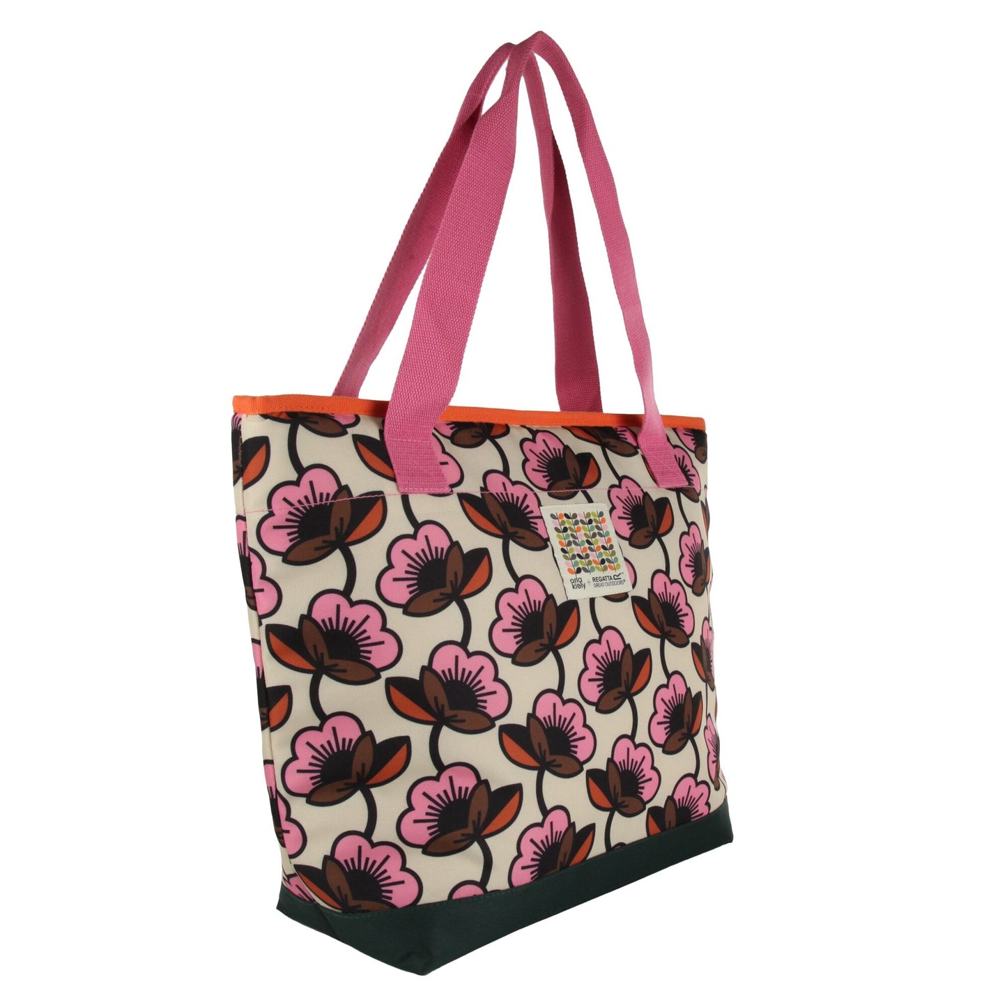 Fuchsia - Back - Regatta Orla Kiely Passion Flower Tote Bag