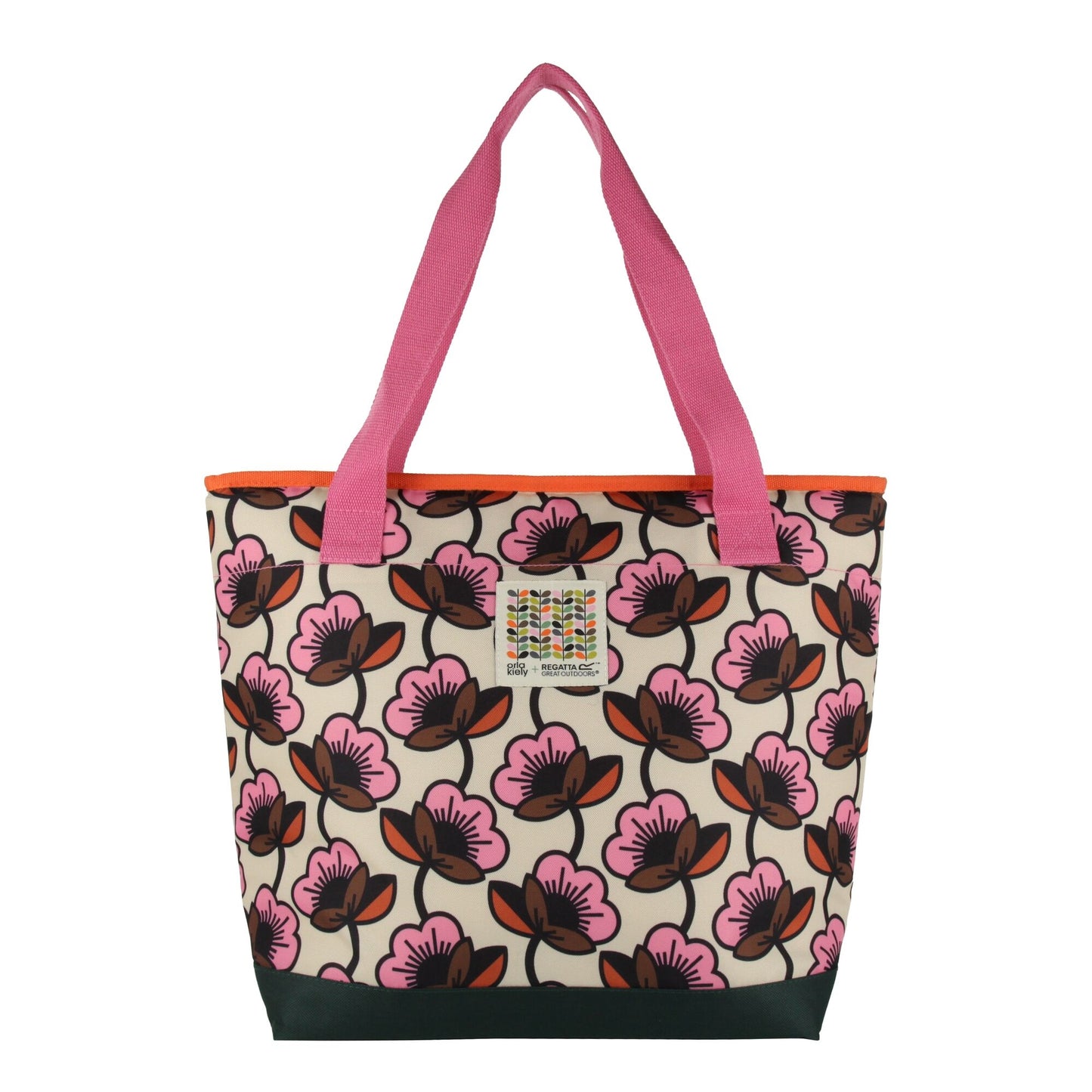 Fuchsia - Front - Regatta Orla Kiely Passion Flower Tote Bag