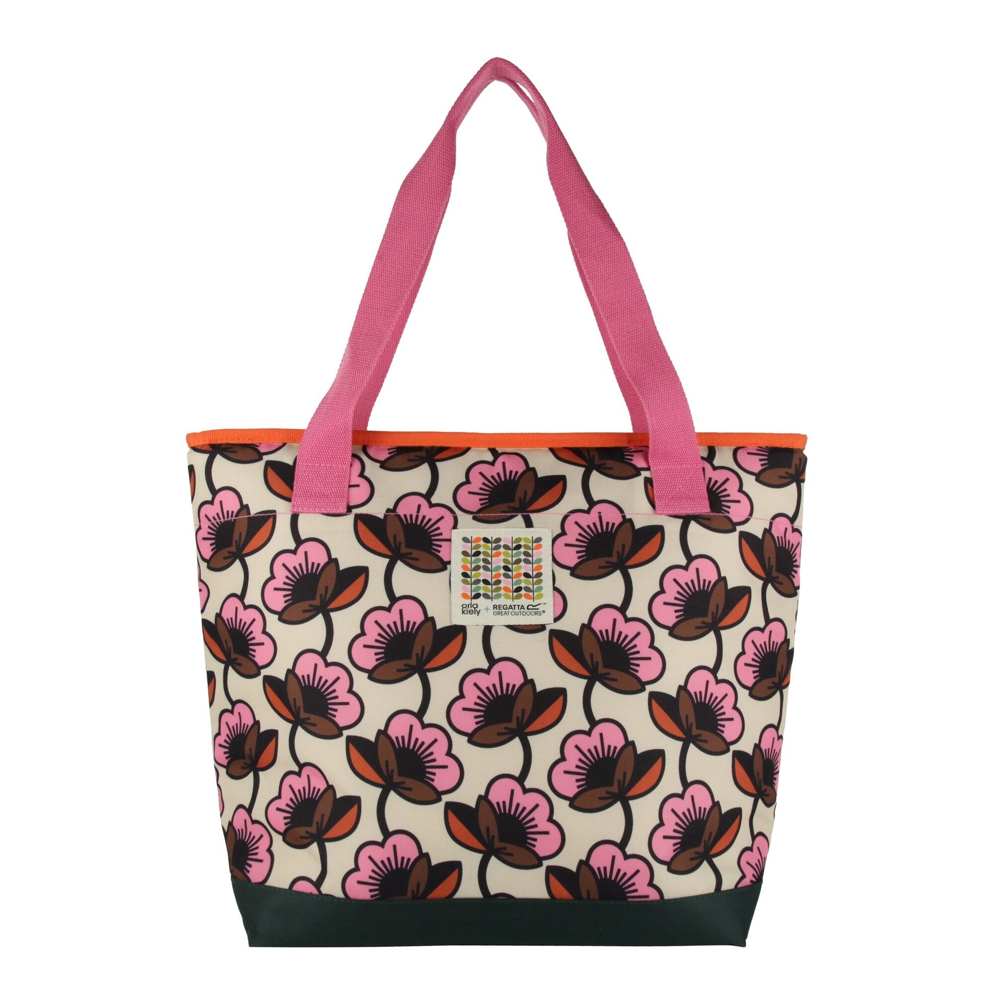Fuchsia - Front - Regatta Orla Kiely Passion Flower Tote Bag