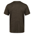 Dark Khaki Marl - Back - Regatta Professional Mens Moisture Wicking T-Shirt