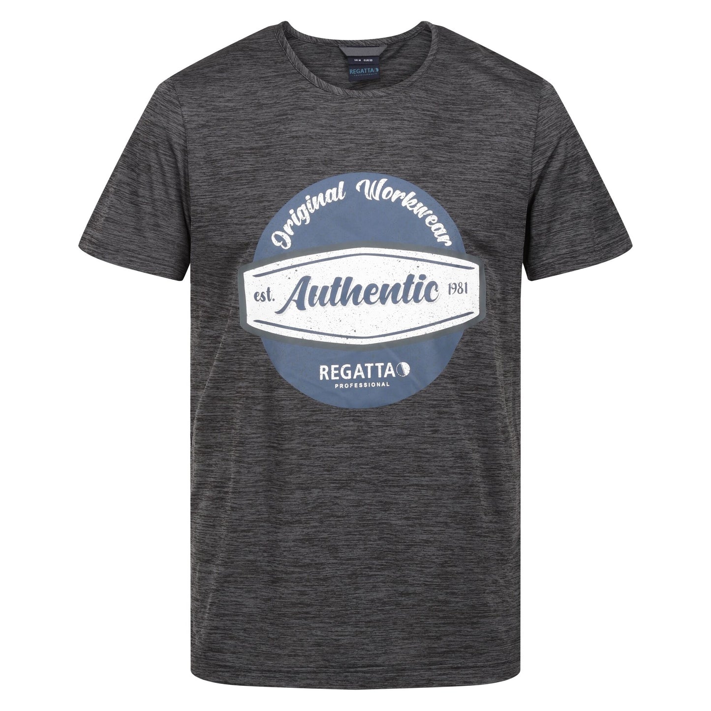 Seal Grey - Front - Regatta Professional Mens Moisture Wicking T-Shirt