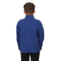 New Royal - Back - Regatta Professional Childrens-Kids Microfleece Half Zip Fleece Top