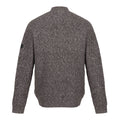 Dark Grey - Back - Regatta Professional Mens Marl Knitted Zip Neck Sweatshirt