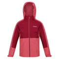 Mineral Red-Rumba Red - Front - Regatta Childrens-Kids Beamz III Waterproof Jacket