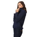 Navy - Lifestyle - Regatta Womens-Ladies Adarae Fleece Roll Neck Sweatshirt