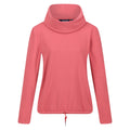 Mineral Red - Front - Regatta Womens-Ladies Adarae Fleece Roll Neck Sweatshirt