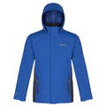 Oxford Blue-Iron - Front - Regatta Great Outdoors Mens Outdoor Classic Matt Hooded Waterproof Jacket
