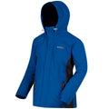 Oxford Blue-Iron - Side - Regatta Great Outdoors Mens Outdoor Classic Matt Hooded Waterproof Jacket