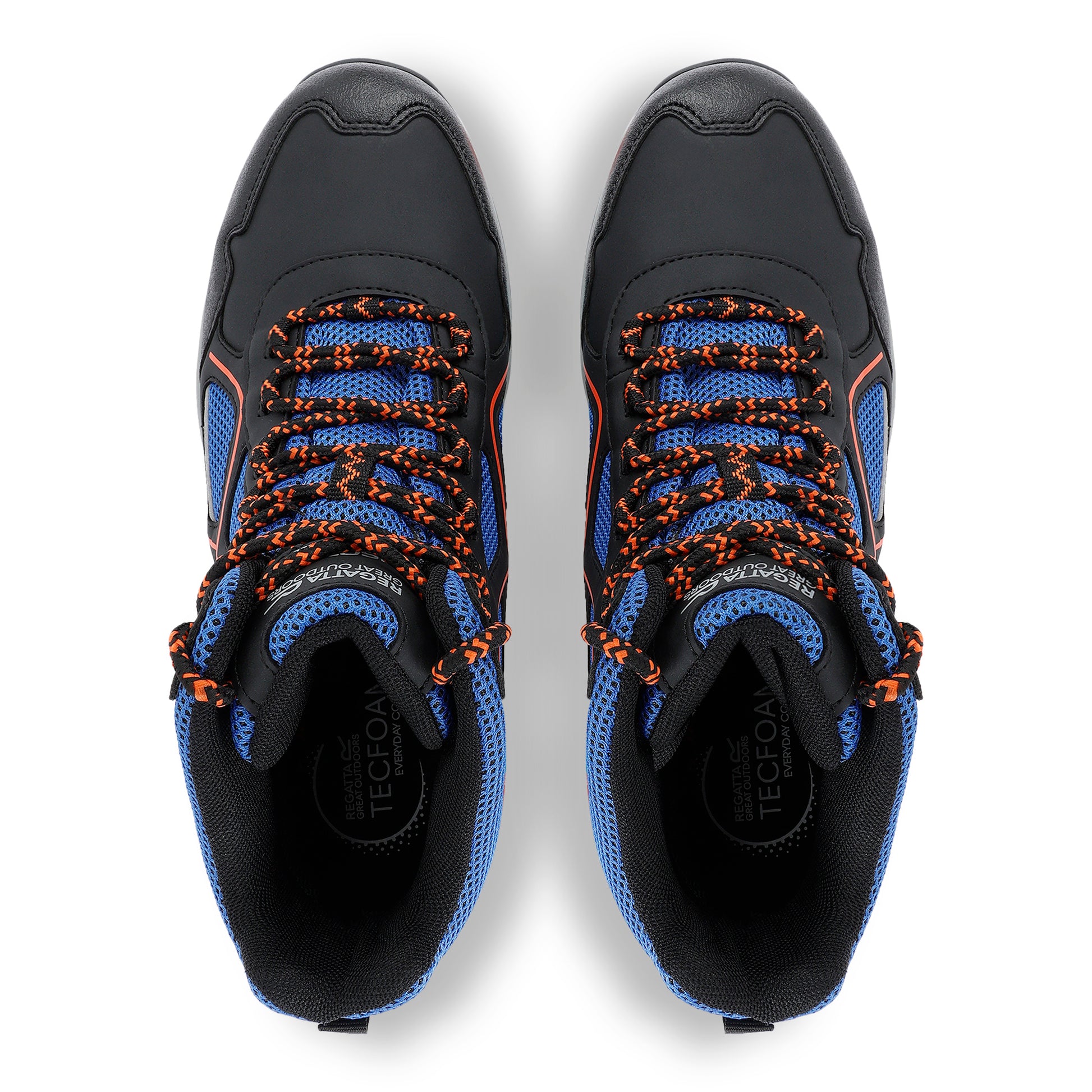 Olympian Blue-Black-Tango - Lifestyle - Regatta Mens Vendeavour Walking Boots